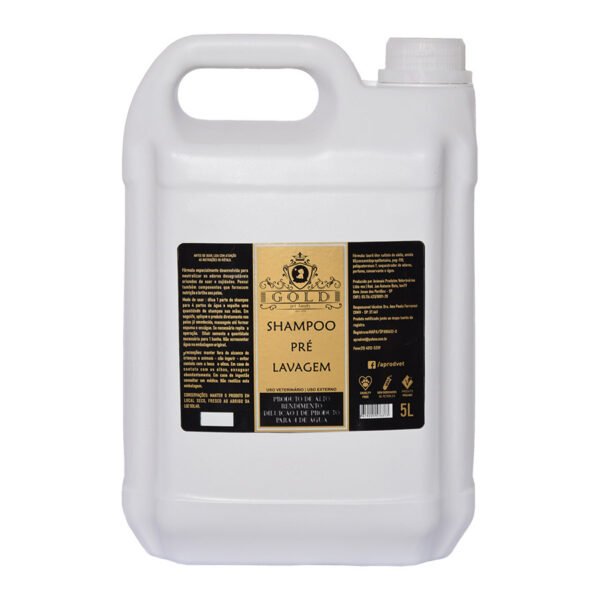 Shampoo Pré Lavagem Pet 5 Litros