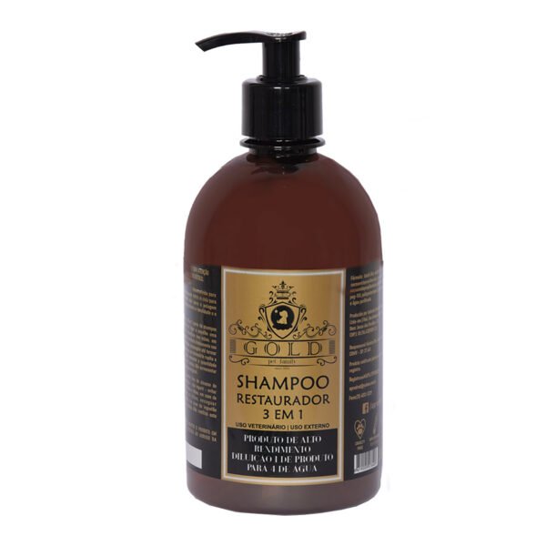 Shampoo Restaurador Pet 3 em 1 500ml